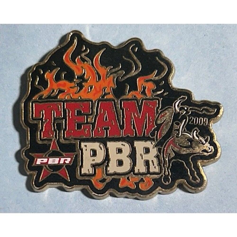 2009 Team PBR Professional Bull Riders Hat or Lapel Pin Championship Rodeo